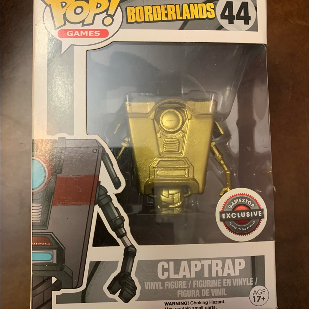 Funko pop Borderlands - Claptrap - GameStop exclusive- vaulted